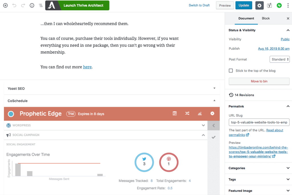 CoSchedule Review